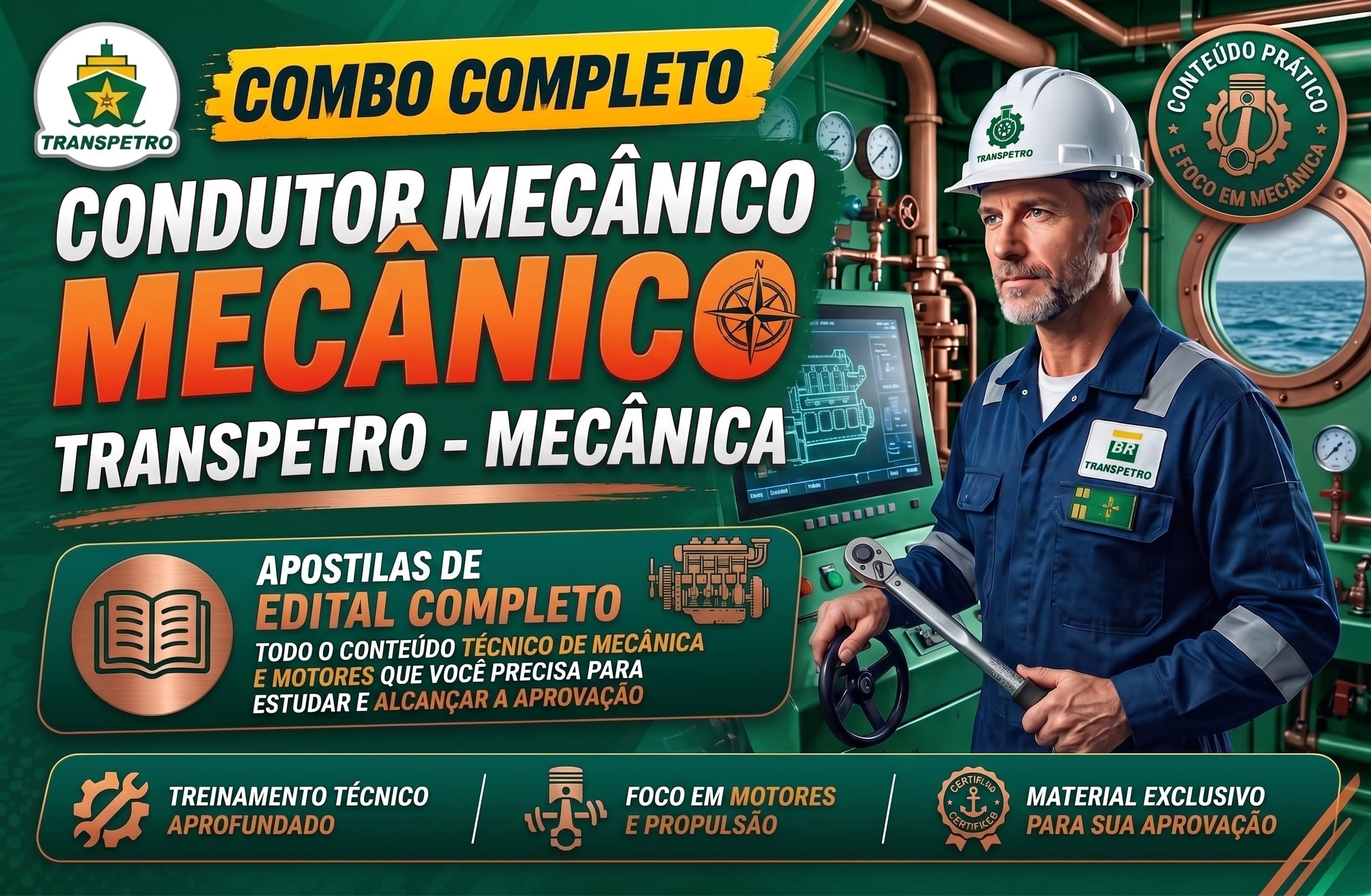 Combo Transpetro - Condutor Mecânico
