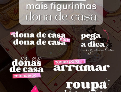 FIGURINHAS DONA DE CASA 
