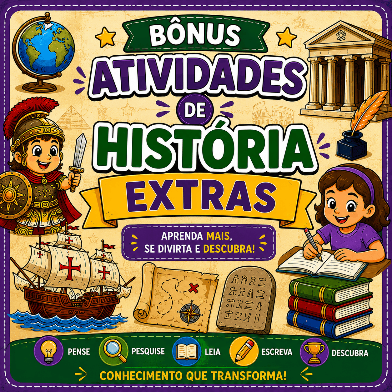 Atividades adaptativas - História