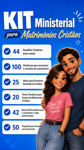 Kit Encontro com Propósito Casais