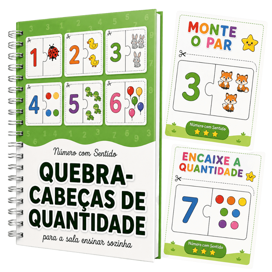 +50 Quebra-Cabeças de Quantidade