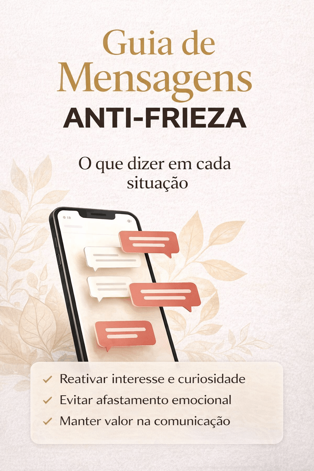GUIA DE MENSAGENS ANTI-FRIEZA