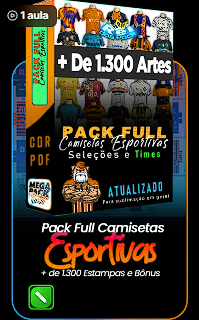 Full Camisas Esportivas 2.000 Estampas 