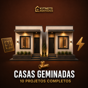 Projetos de Casas Geminadas