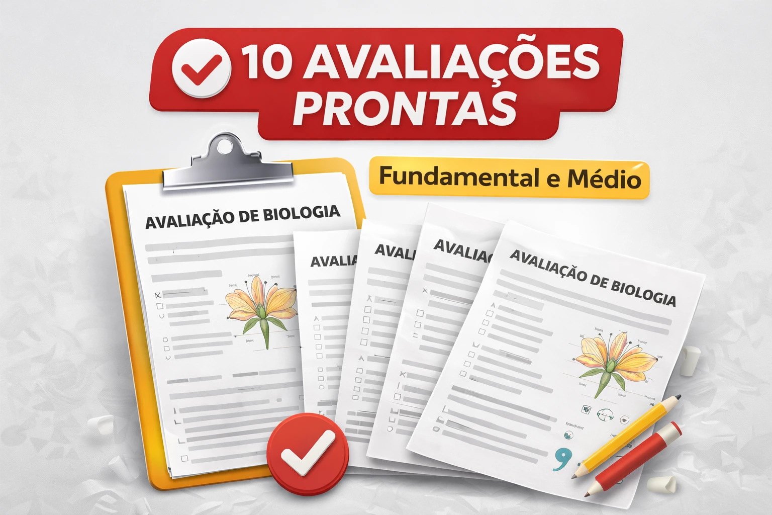 10 Avaliações Prontas