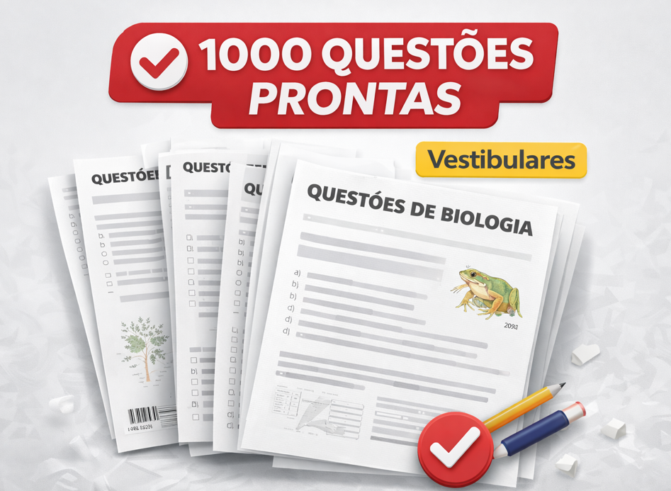 +1000 Questões de Vestibulares