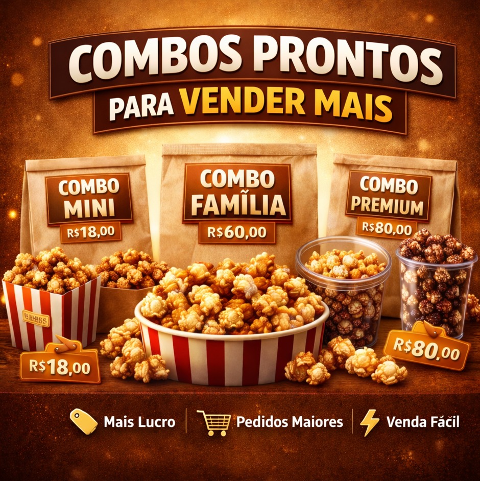 🔥 COMBOS PRONTOS PARA VENDER MUITO MAIS
