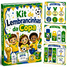 Kit de Lembrancinhas da Copa do Mundo