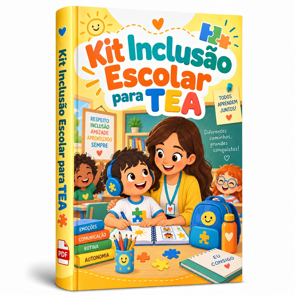 Kit Inclusão Escolar para TEA
