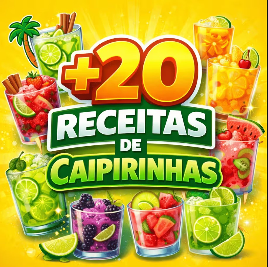 +20 Receitas de Caipirinhas
