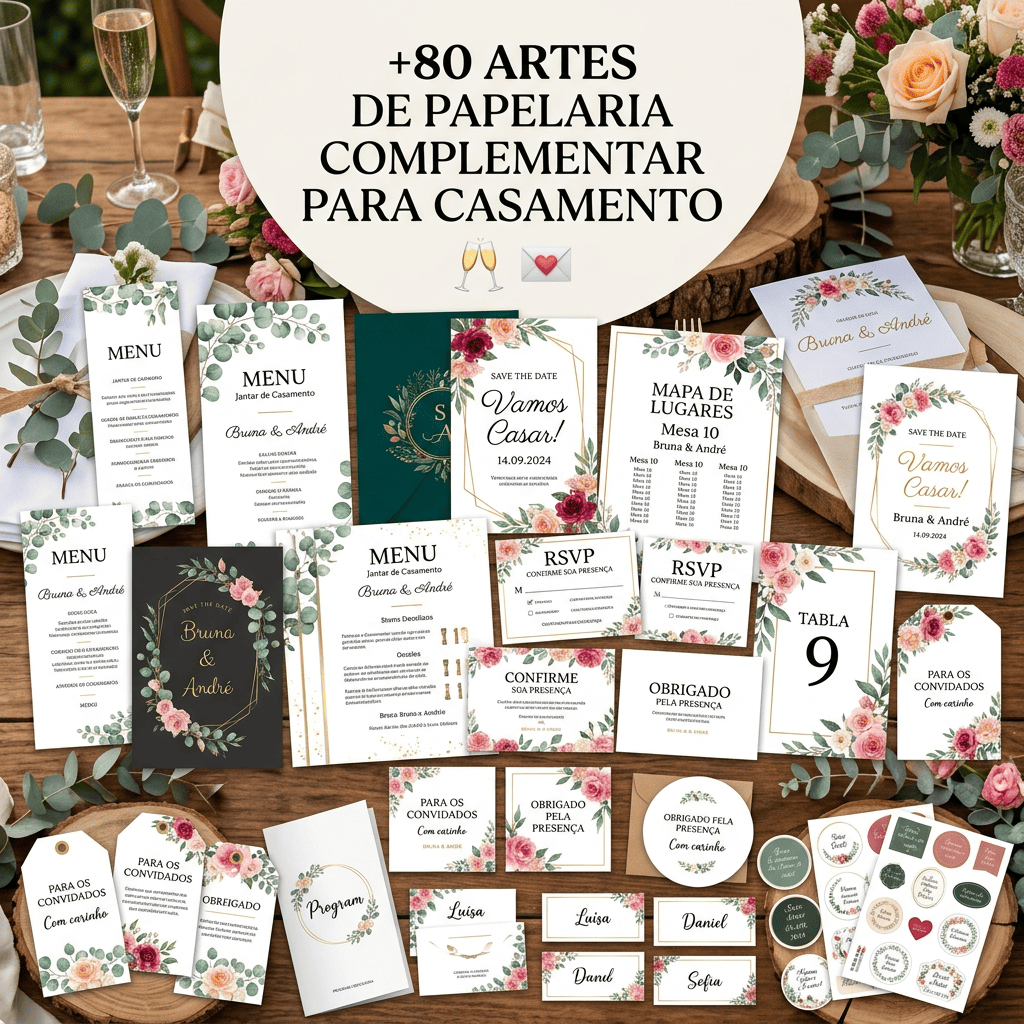 +80 Artes de Papelaria 