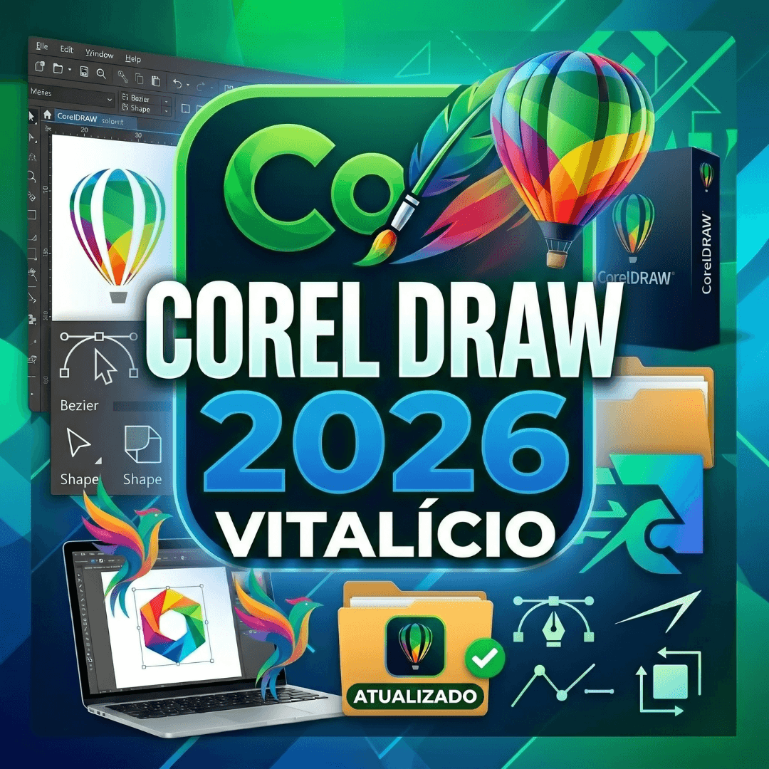 💻 CorelDRAW 2026 Acesso Vitalício 