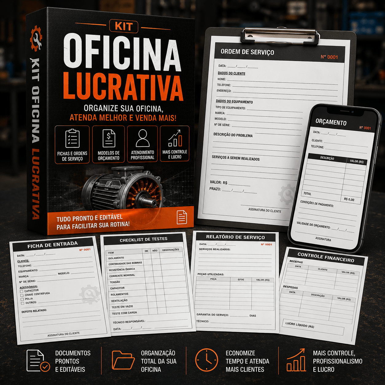 Kit Oficina Lucrativa