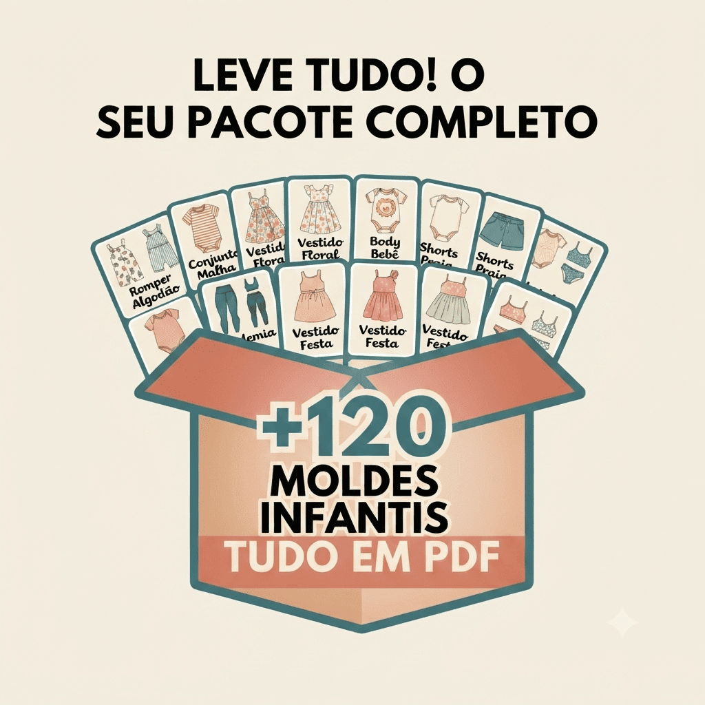 +120 Moldes Infantis