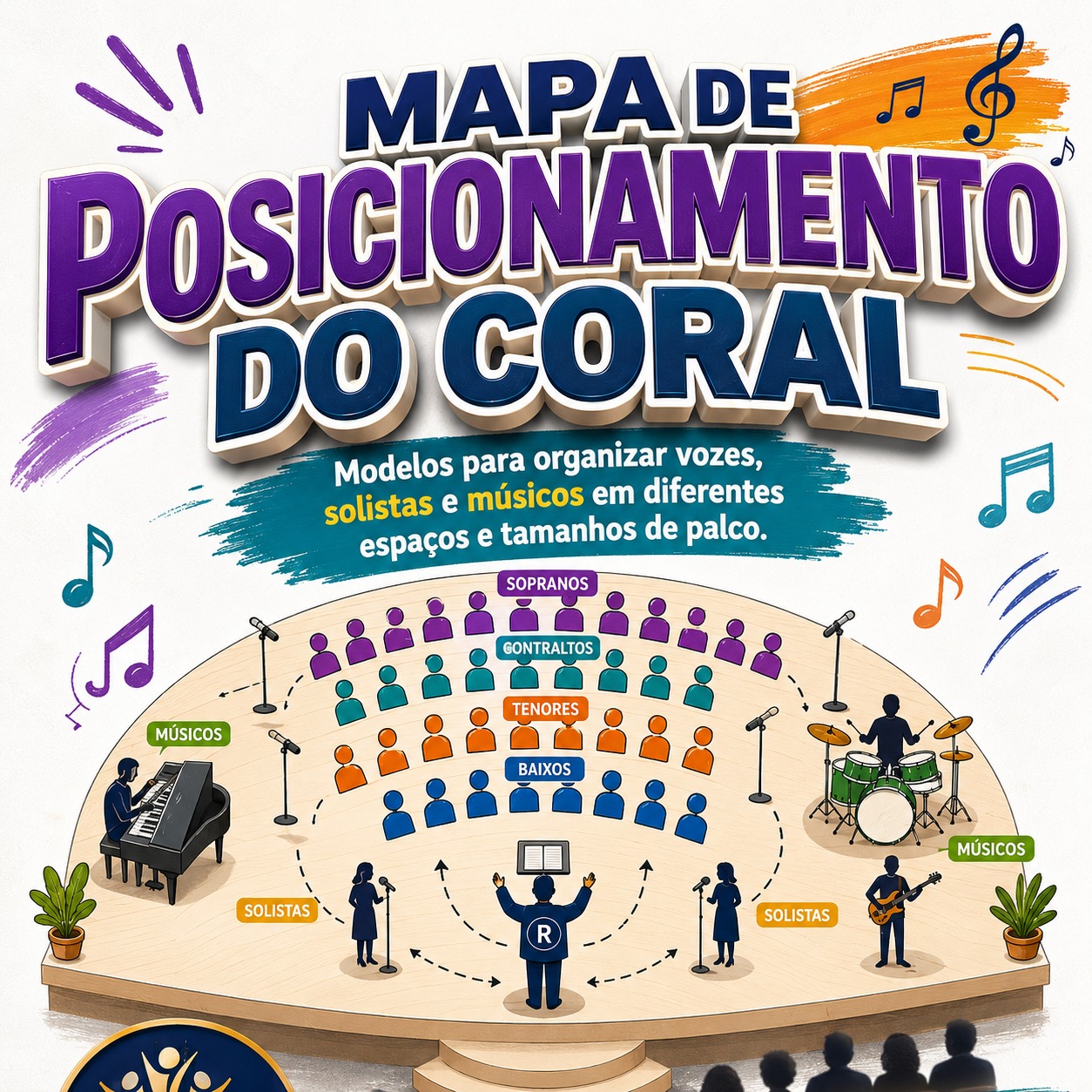 Mapa de Posicionamento do Coral
