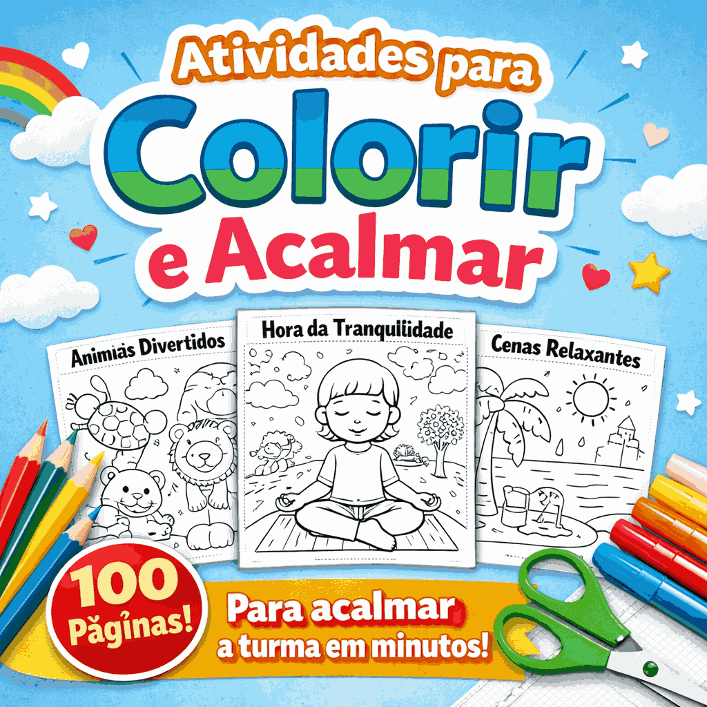 Atividades para Colorir e Acalmar