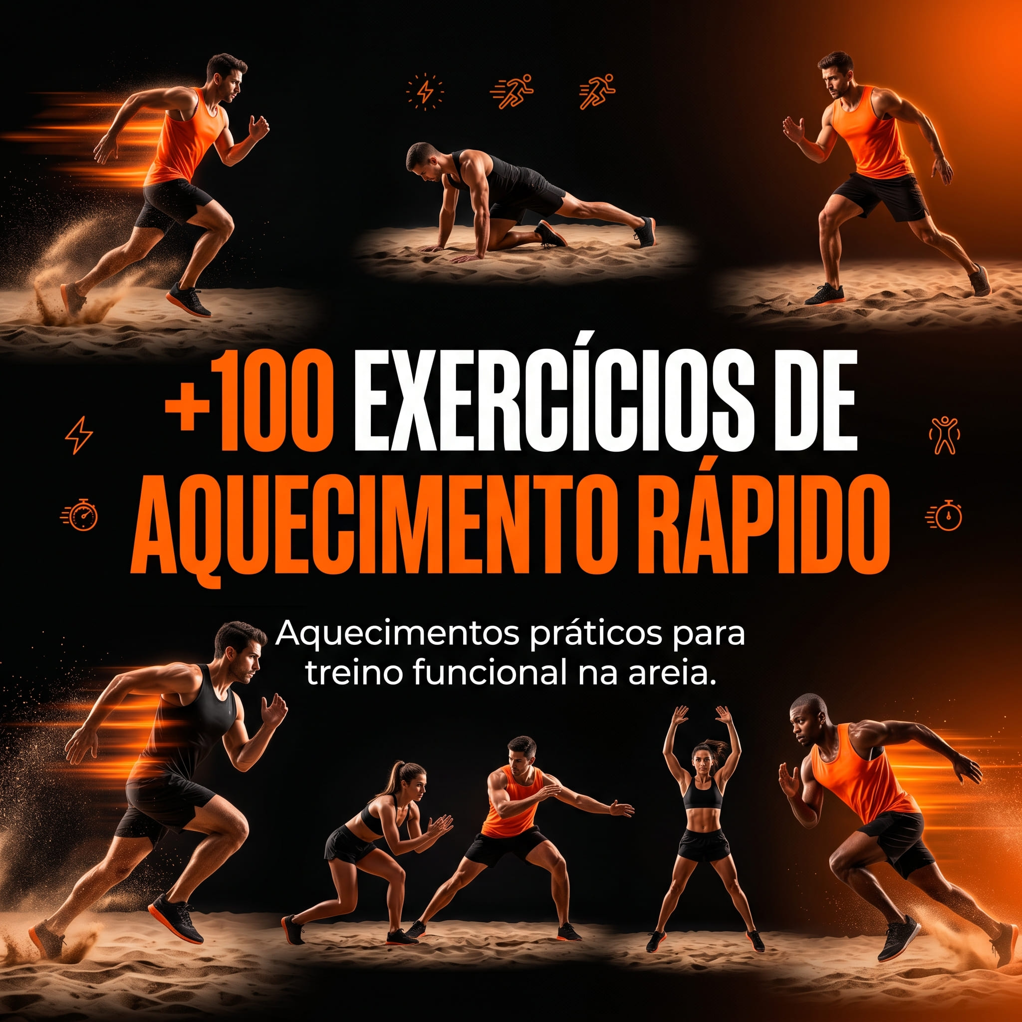 +100 Dinâmicas Rápidas de Aquecimento