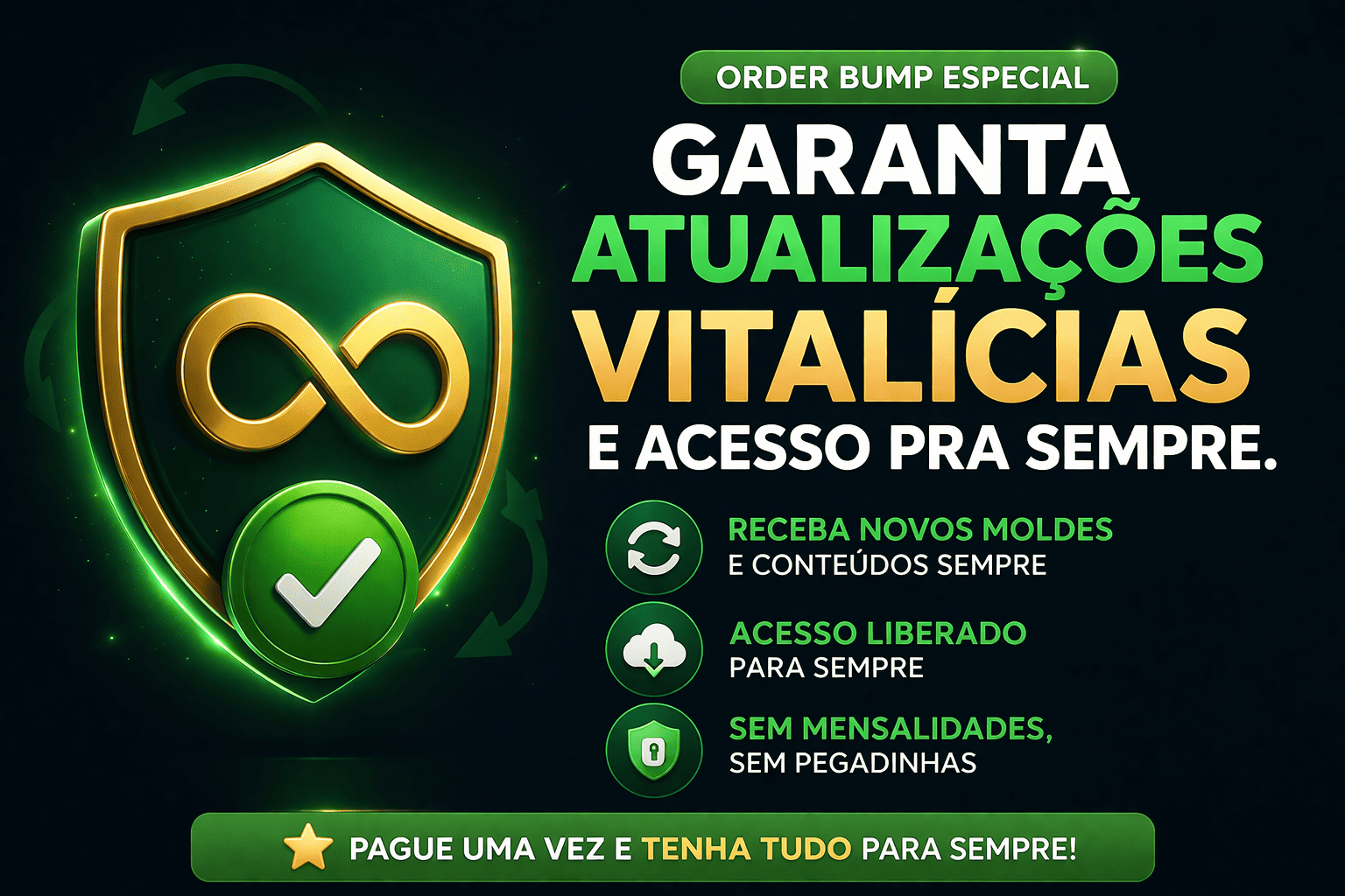 GARANTA ATUALIZAÇÕES E ACESSO VITALÍCIO!