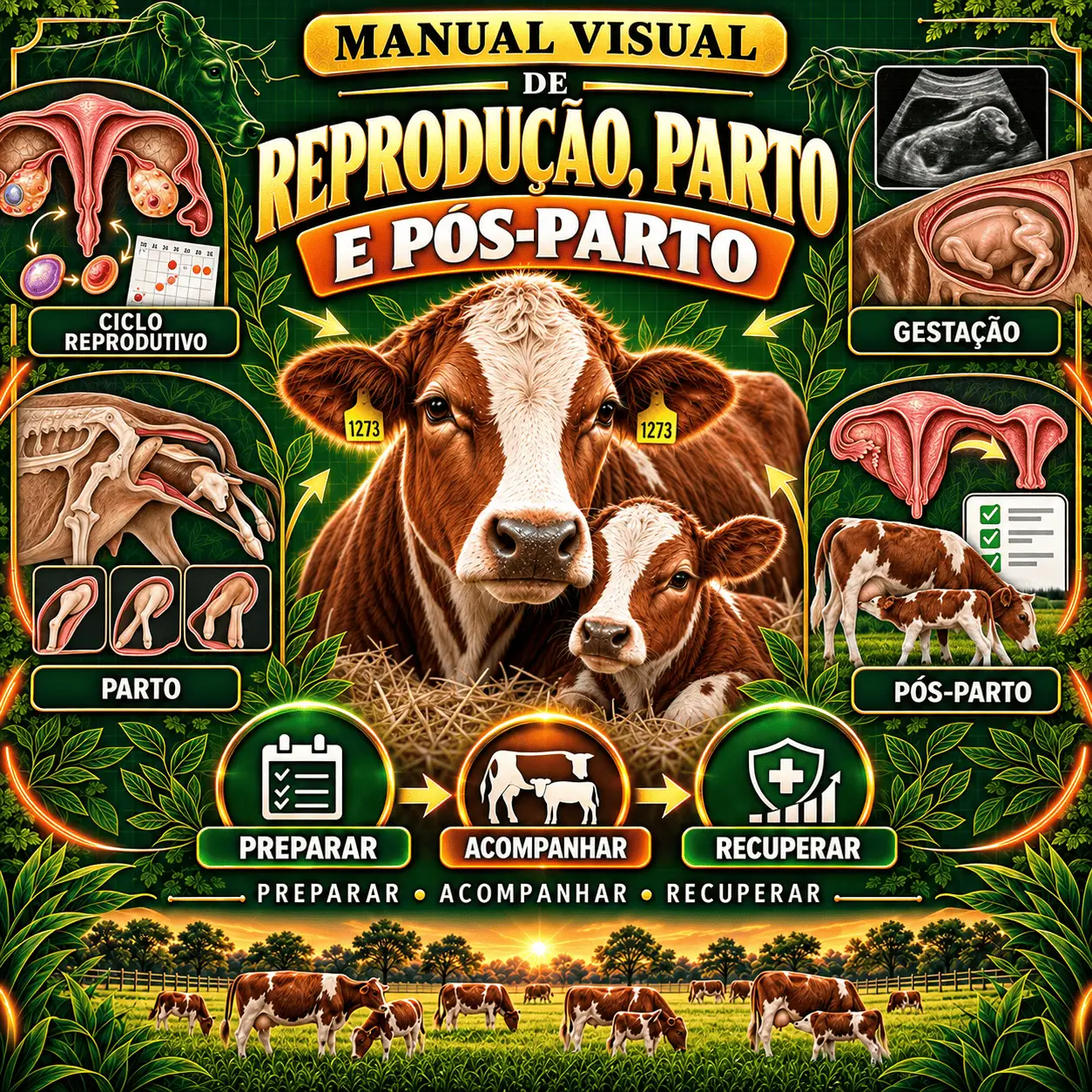 Manual Visual de Reprodução, Parto e Pós