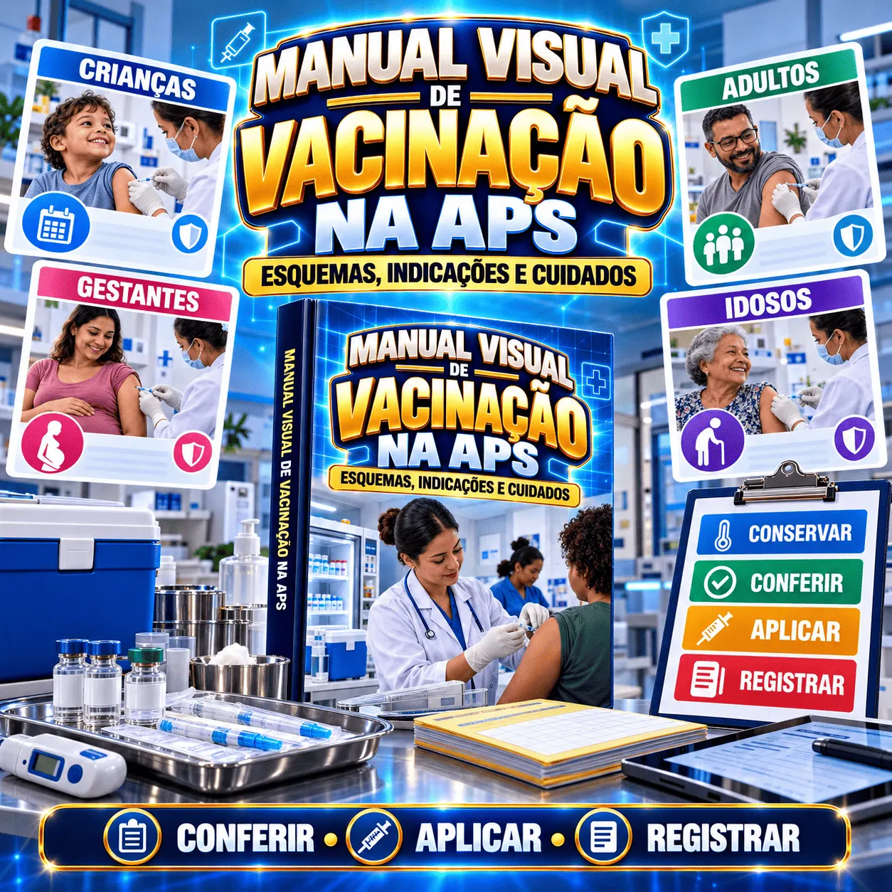 Manual Visual de Vacinação na APS