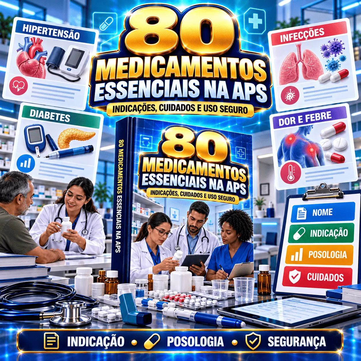 80 Medicamentos Essenciais na APS