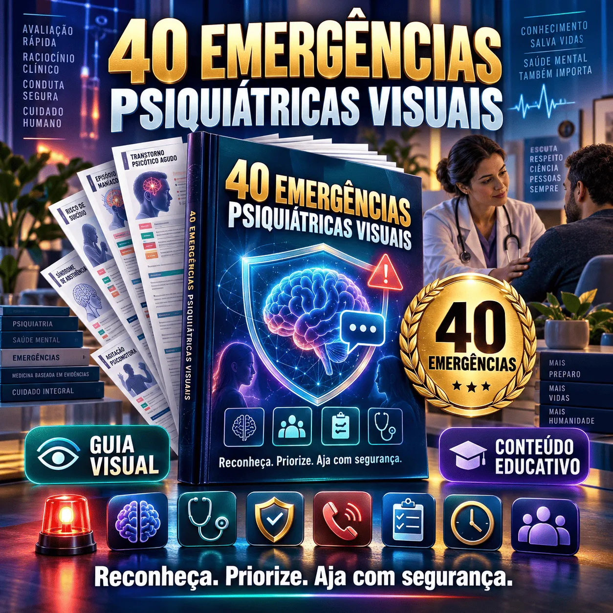 40  Emergências Psiquiátricas Visuais