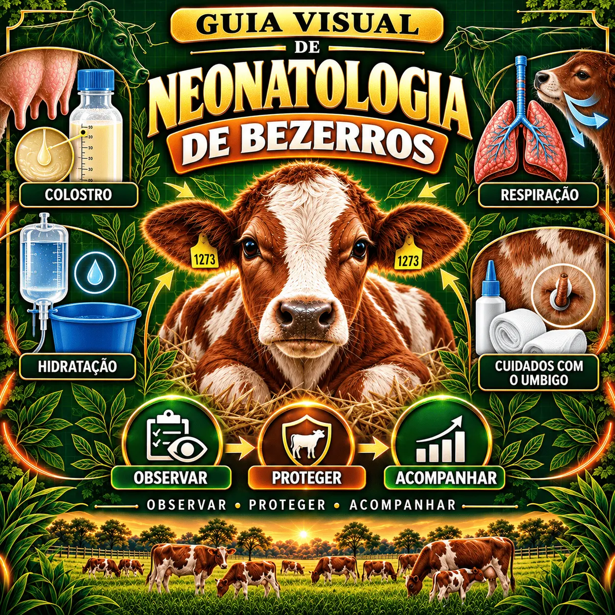Guia Visual de Neonatologia de Bezerros