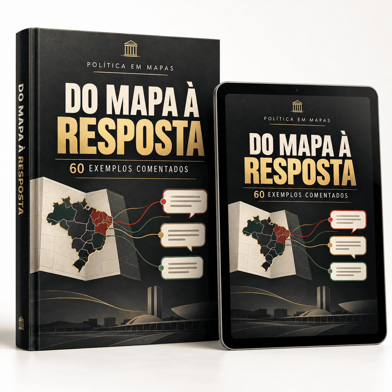 Do Mapa à Resposta — 60 Exemplos