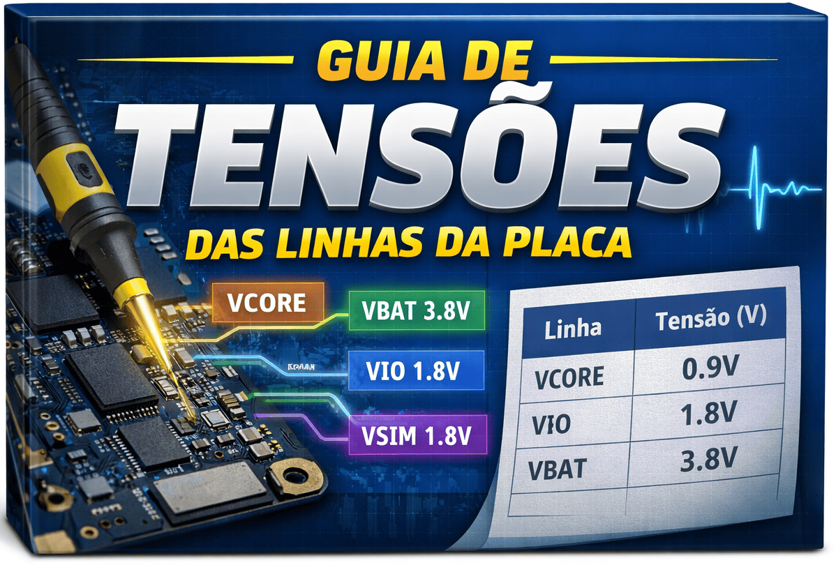 Guia de Tensões das Linhas da Placa