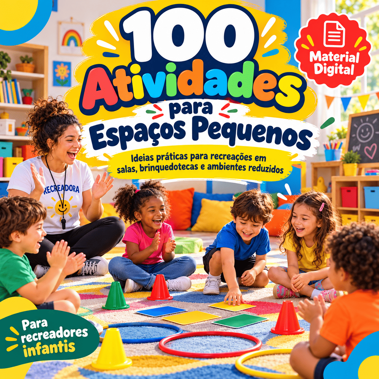 100 Atividades para Espaços Pequenos