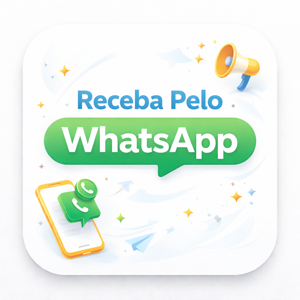 RECEBA PELO SEU WHATSAPP