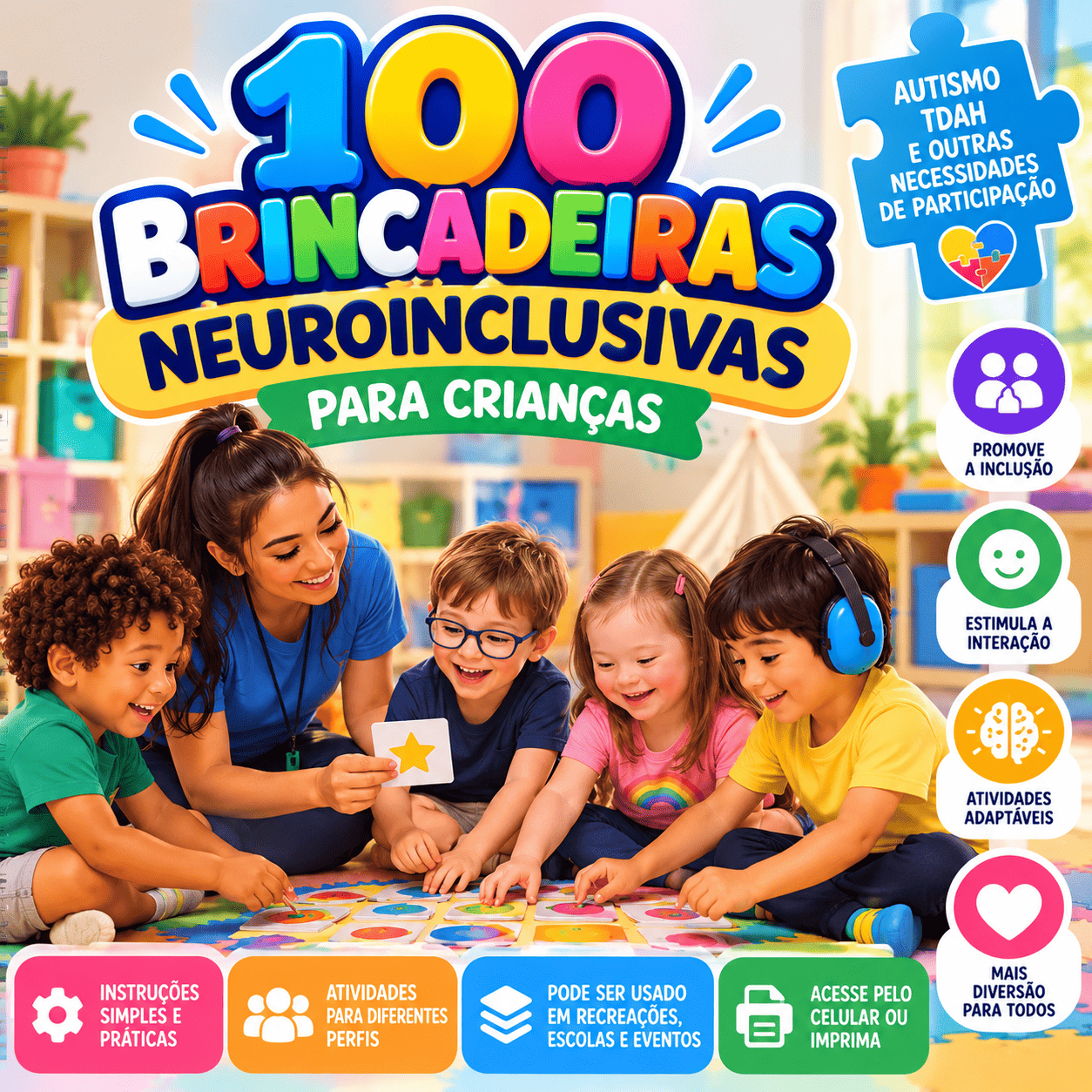 100 Brincadeiras Neuroinclusivas