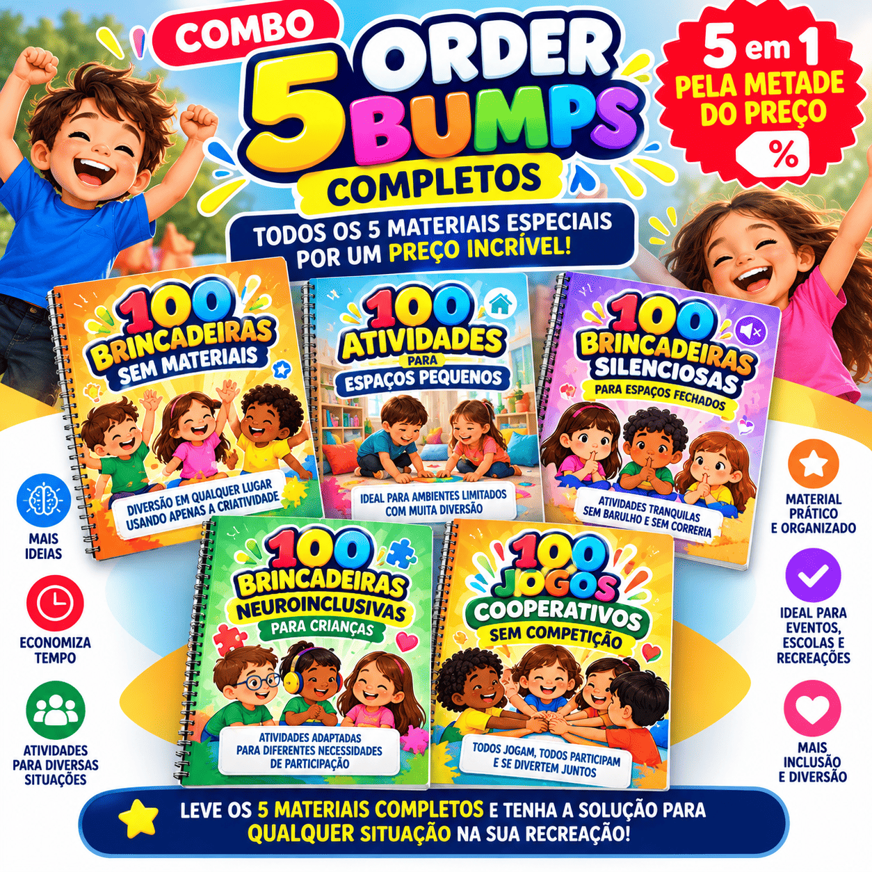 COMBO - 5 em 1 