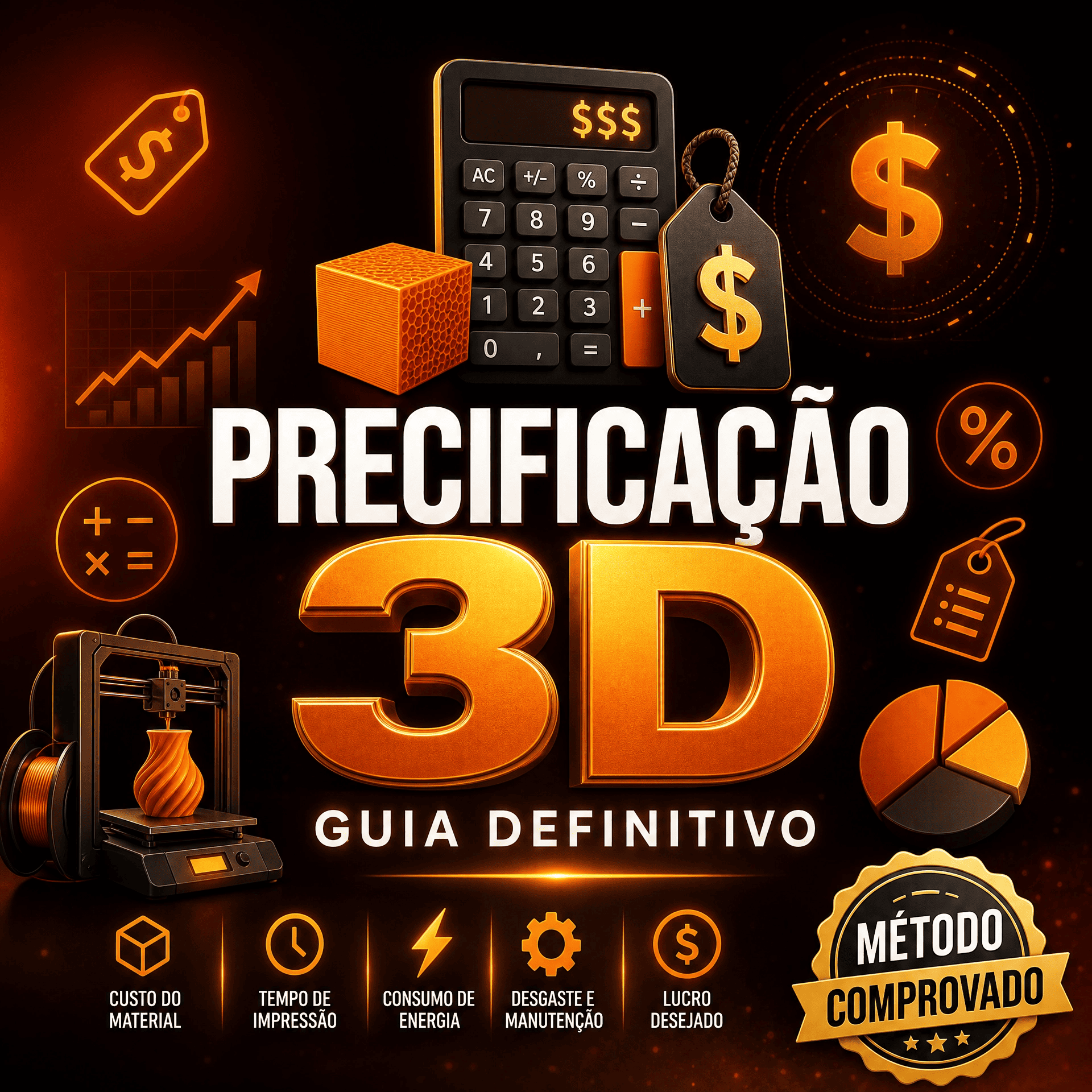 PLANILHA DE PRECIFICAÇÃO 3D