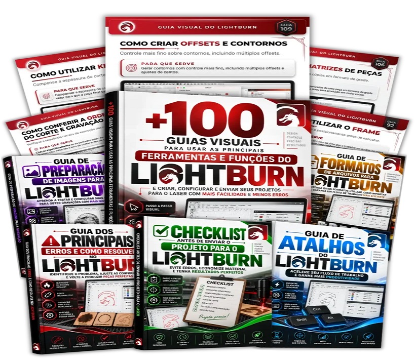 +100 guias práticas para lightburn