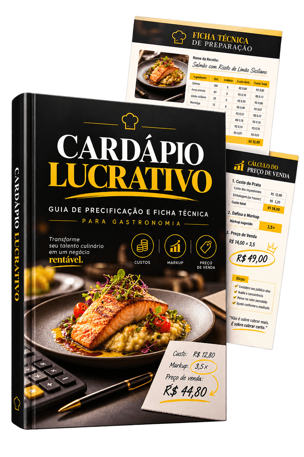 Cardápio Lucrativo Guia de Precificação