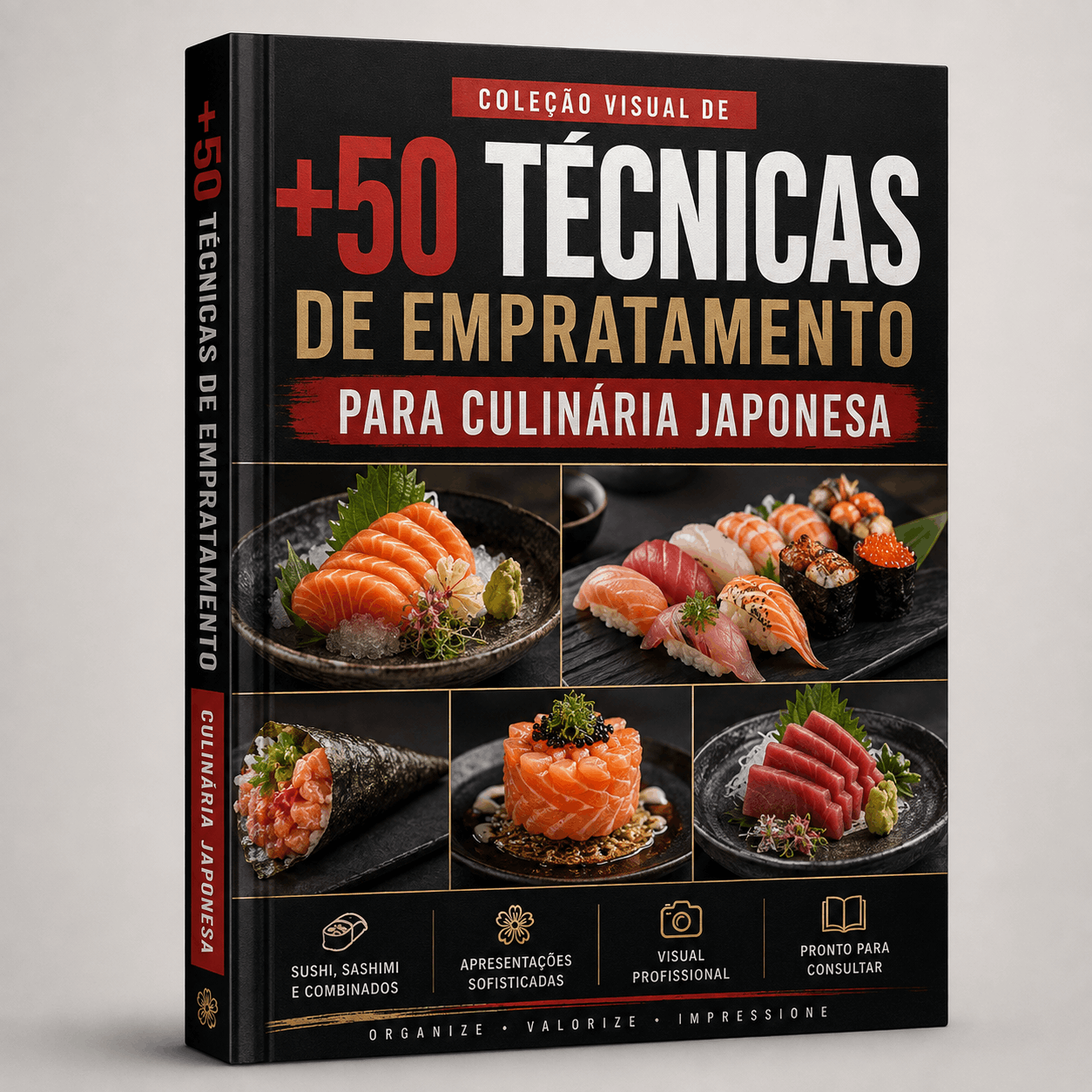 +50 Técnicas para Culinária Japonesa