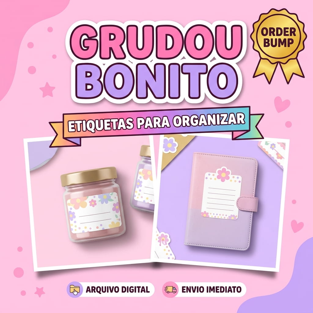 🔖 +100 Etiquetas Decoradas p/ Organizar
