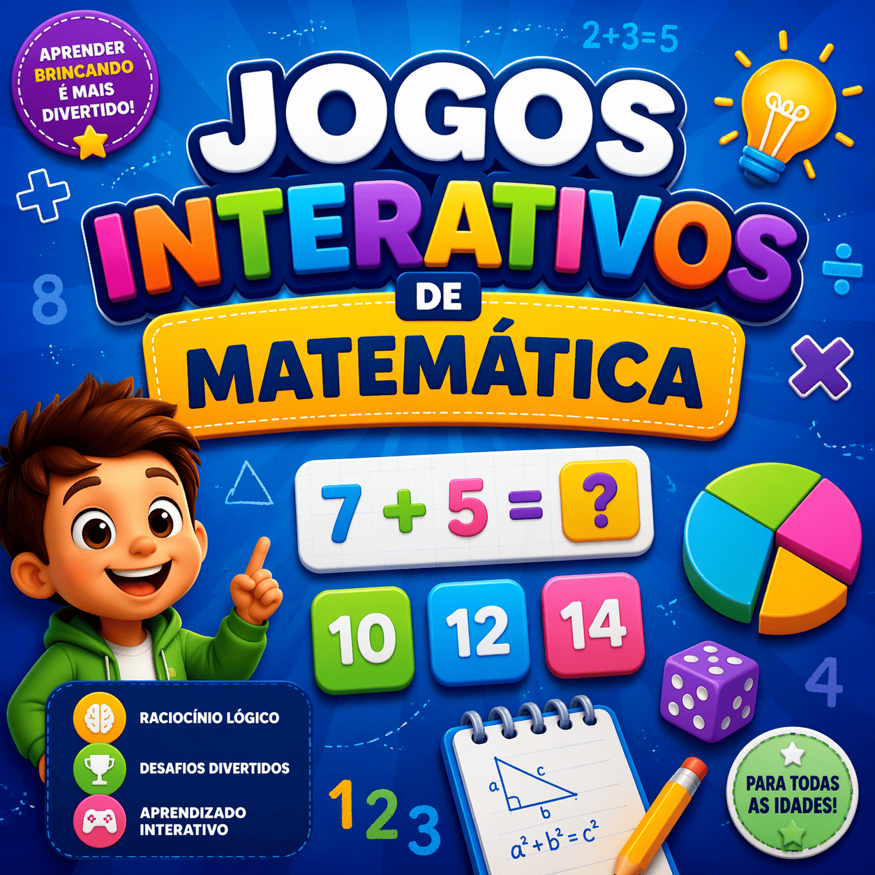 Kit jogos interativos de Matemática 