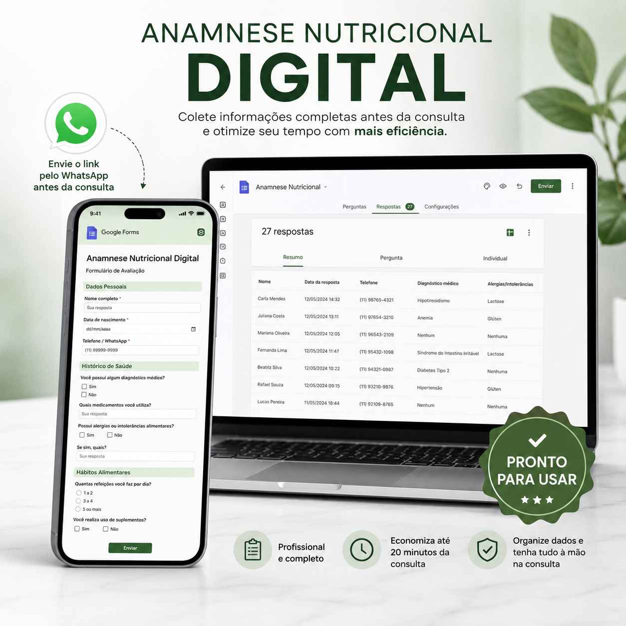 Questionário de Anamnese Digital