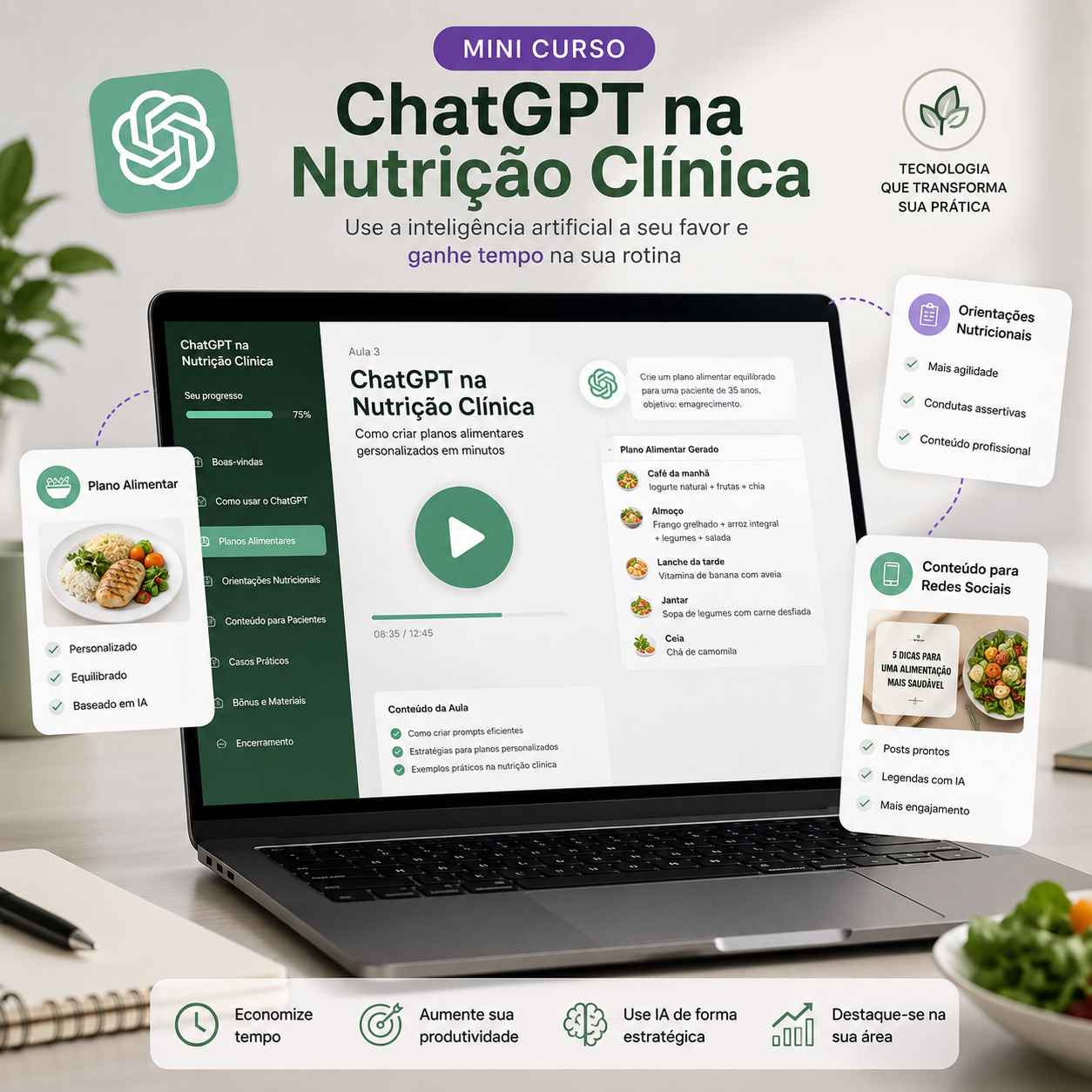 Mini Curso: ChatGPT na Nutrição Clínica