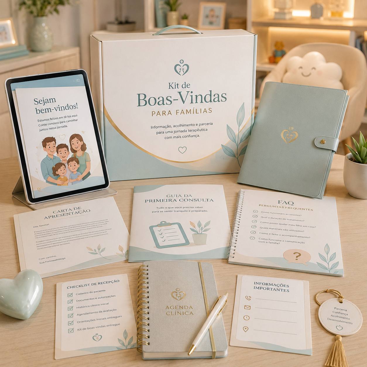  Kit de Boas-Vindas para Famílias