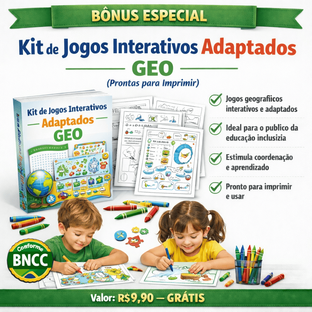 Kit 30+ jogos interativos Geografia
