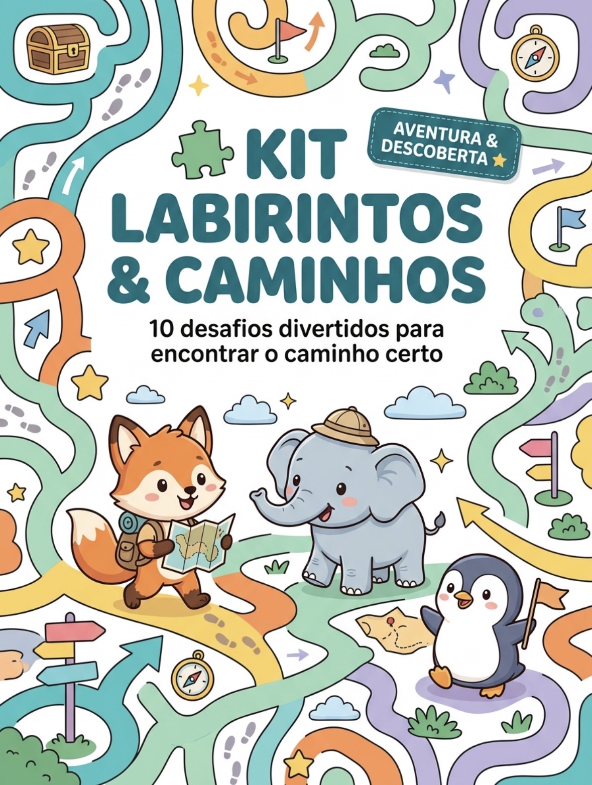 Kit Labirintos & Caminhos
