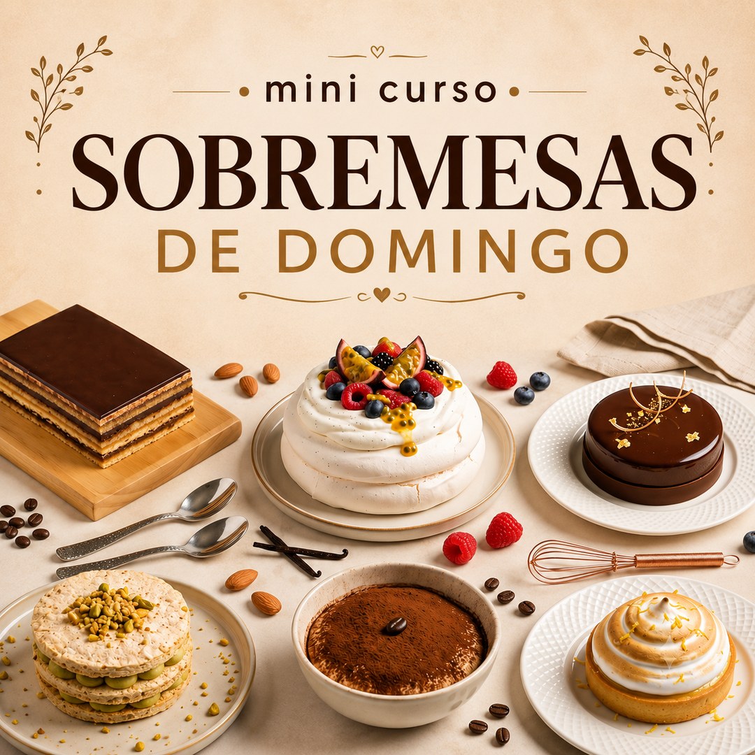 Curso Sobremesas de Domingo