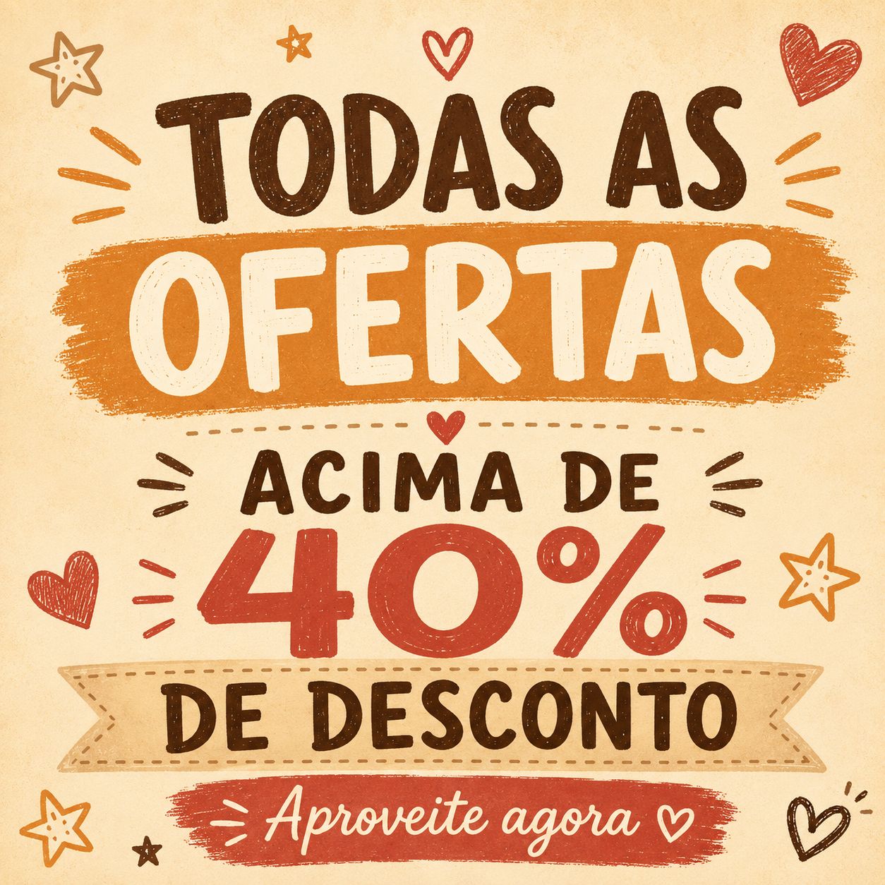 TODAS AS OFERTAS ACIMA (40% DESCONTO) ⬆️