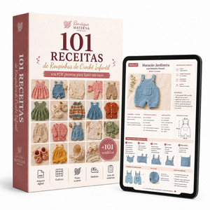 Coleção 101 Receitas de Crochê infantil
