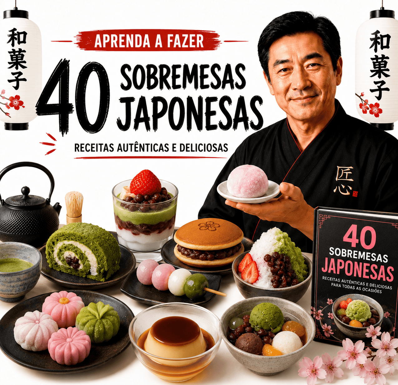 🍡 +40 Sobremesas Japonesas ✅