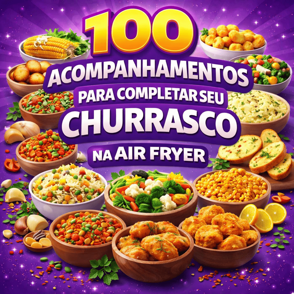 ✅ +100 Acompanhamentos para Churrasco
