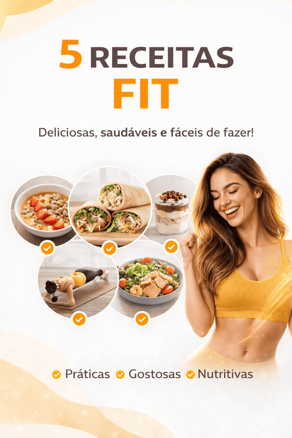 5 Receitas fit Desincha Barriga